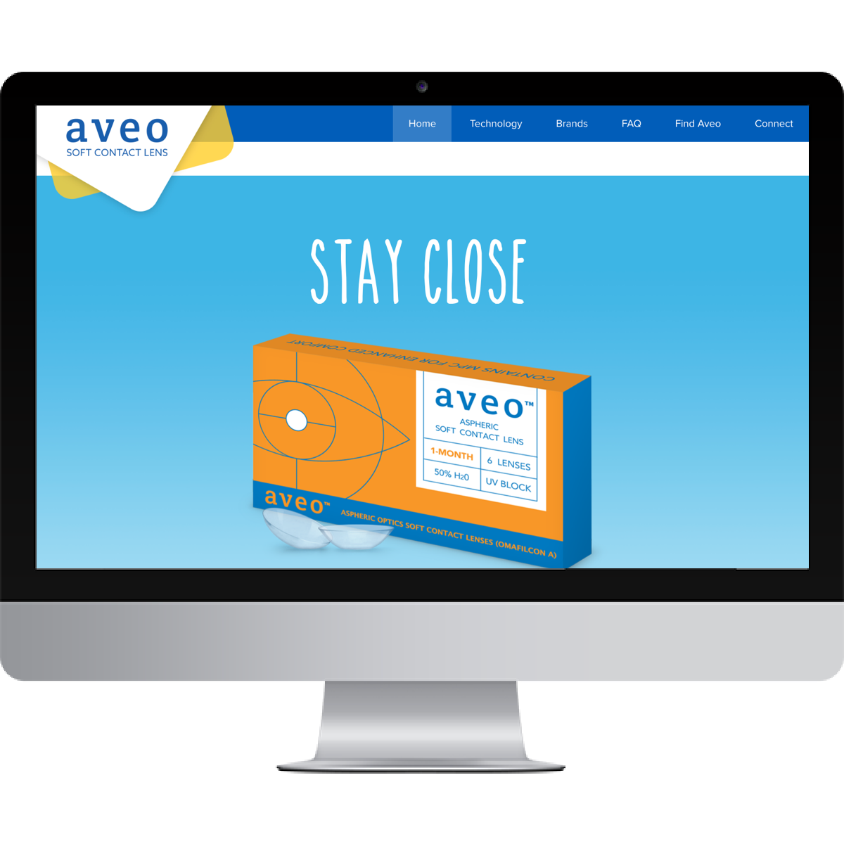 Aveo Visions website before BSTRO